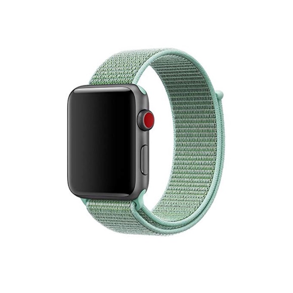 marine green apple watch band